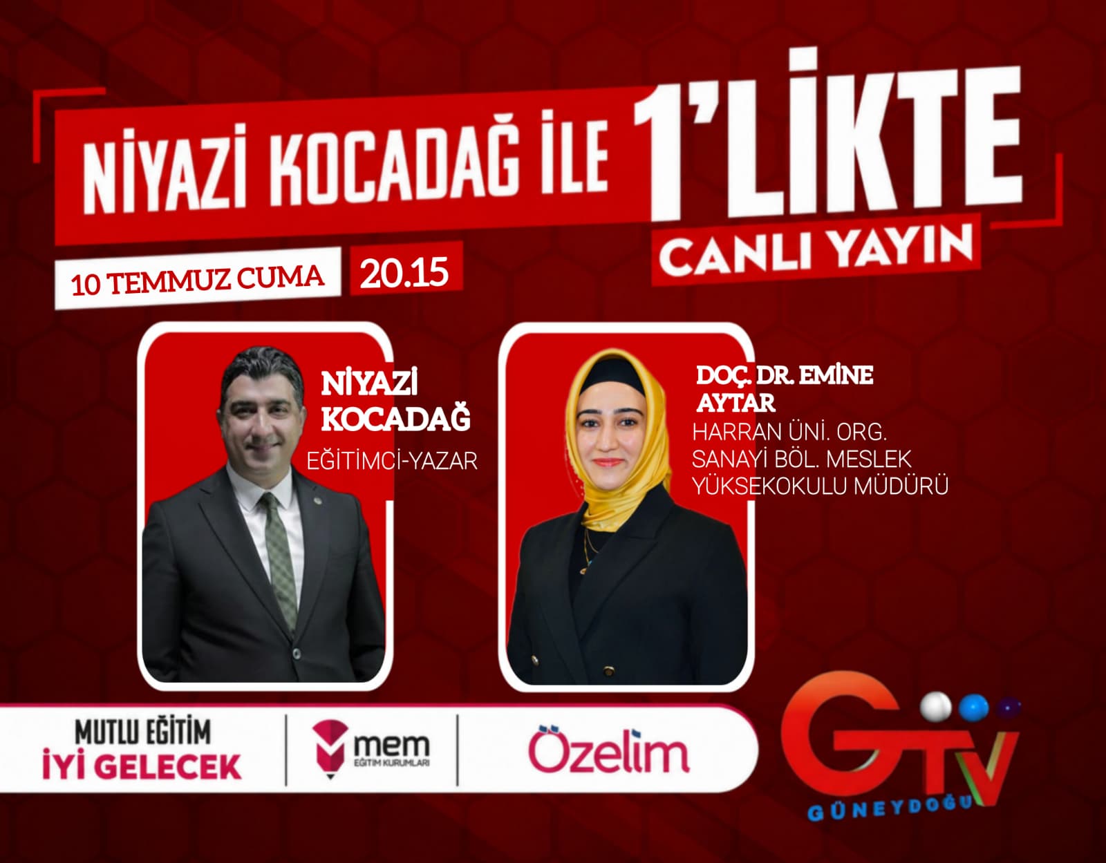 Meslek Yüksekokulumuz GTV Ekranına Konuk Oldu